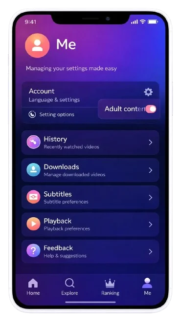 App Interface of Memes APK Me