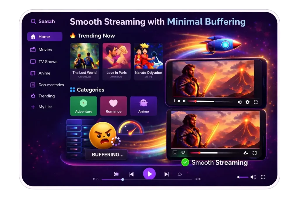 Smooth Streaming with Minimal Buffering