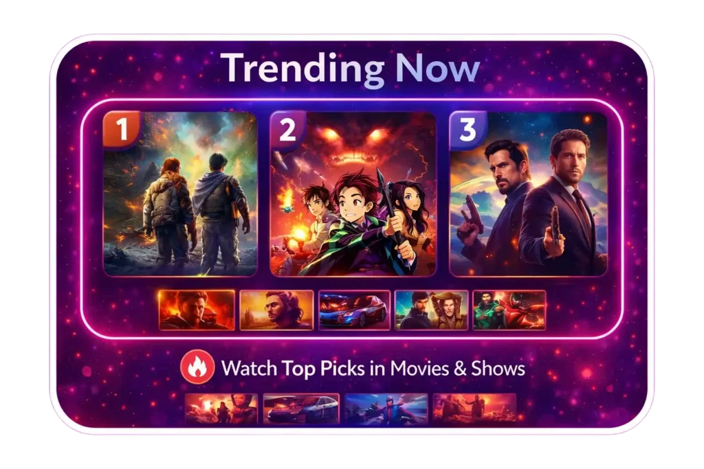 Trending Now Section